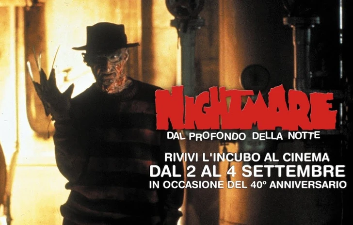 Nightmare dal profondo della notte  Trailer riedizione 40 Anniversario