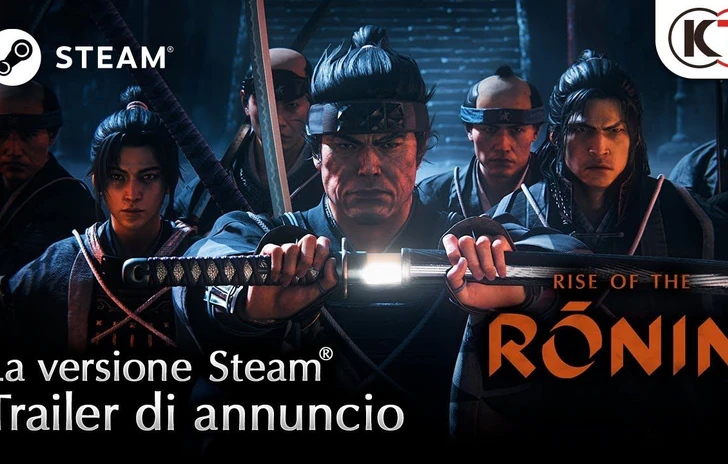 Rise of the Ronin  il trailer di annuncio su PC