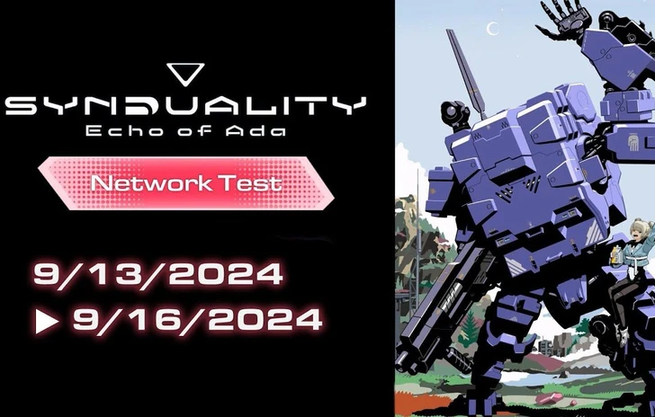 SYNDUALITY Echo of Ada a breve una nuova closed beta