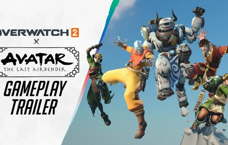 Overwatch 2 x Avatar The Last Airbender  Gameplay Trailer