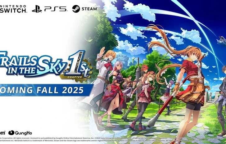 Trails in the Sky 1st Chapter il remake del primo The Legend of Heroes uscirà in autunno