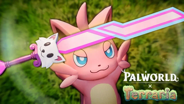 Palworld x Terraria  Meowmere Tease