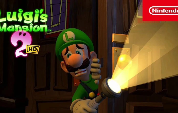 Luigis Mansion 2 HD esce oggi i trailer di lancio e dei fantasmi