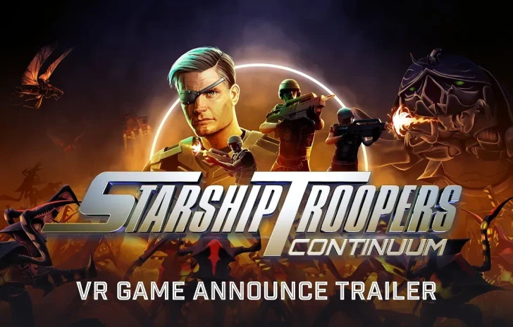 Annunciato Starship Troopers Continuum per PS VR2 Quest 2 e 3