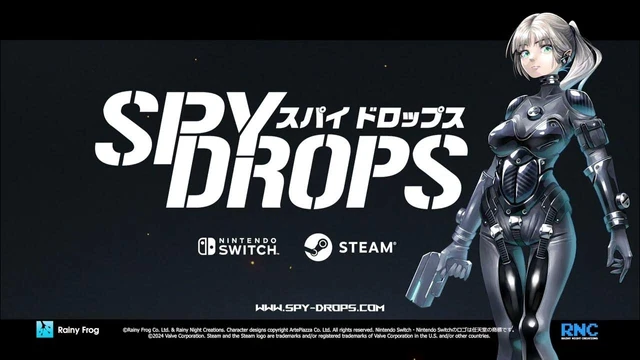 Spy Drops Announcement Trailer (Nintendo Switch Steam)