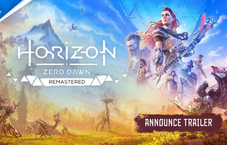 Horizon Zero Dawn Remastered il trailer di annuncio