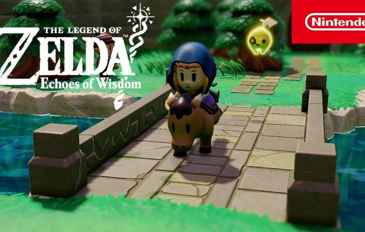 The Legend of Zelda Echoes of Wisdom  il trailer di lancio