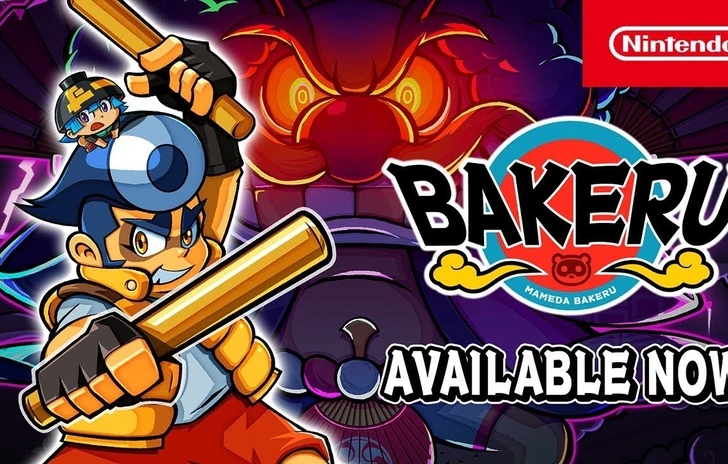 Bakeru disponibile su PC e Switch ecco il trailer di lancio