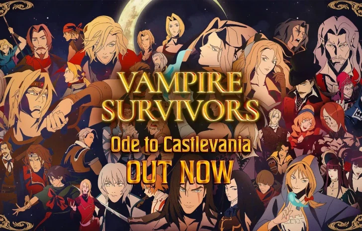 Vampire Survivors Ode to Castlevania  il trailer di lancio