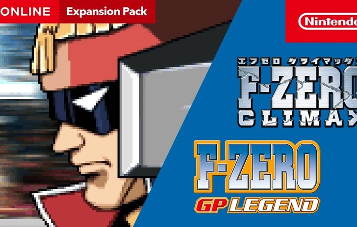 Switch Online allinsegna di FZero annunciati GP Legend e Climax per GBA