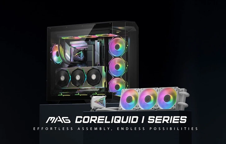 MAG CORELIQUID I SERIES  MSI  La nuova serie di liquid cooler