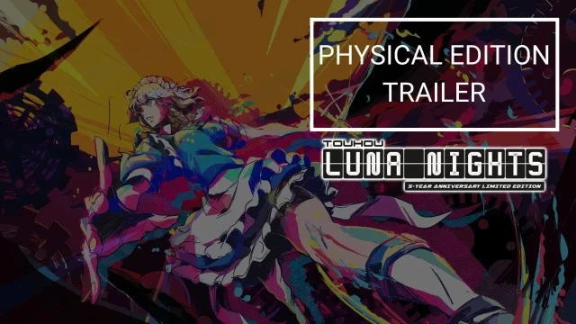 Touhou Luna Nights  Physical Edition Announce Trailer