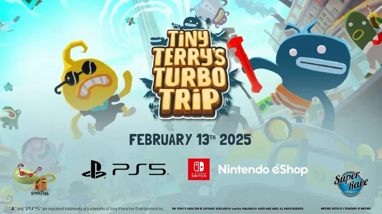 Tiny Terrys Turbo Trip in arrivo su Switch e PS5 il 13 febbraio