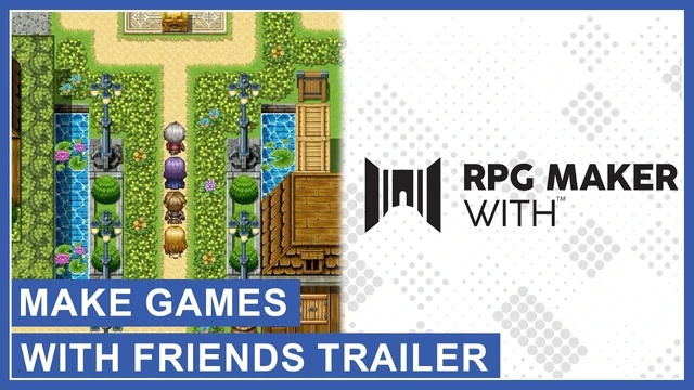 RPG MAKER WITH  Make Games with Friends Trailer (Nintendo Switch PS4 PS5)