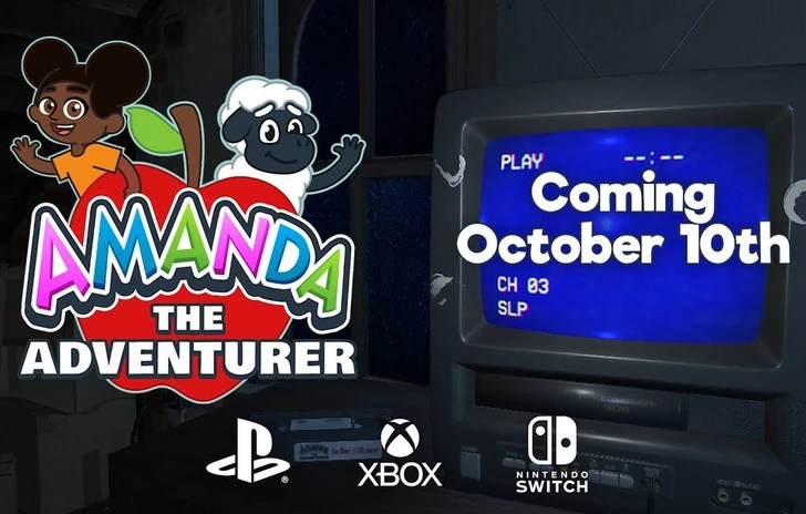 Amanda the Adventurer lhorror è in arrivo su console Sony e Microsoft