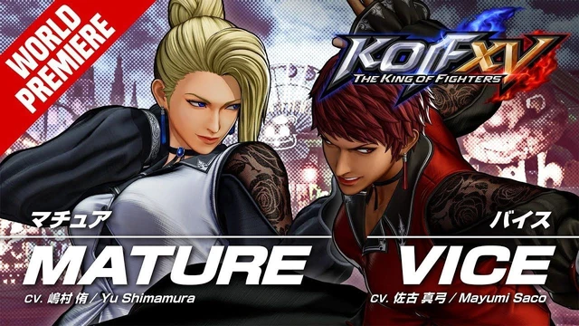 The King of Fighters XV, Mature e Vice si uniscono al roster