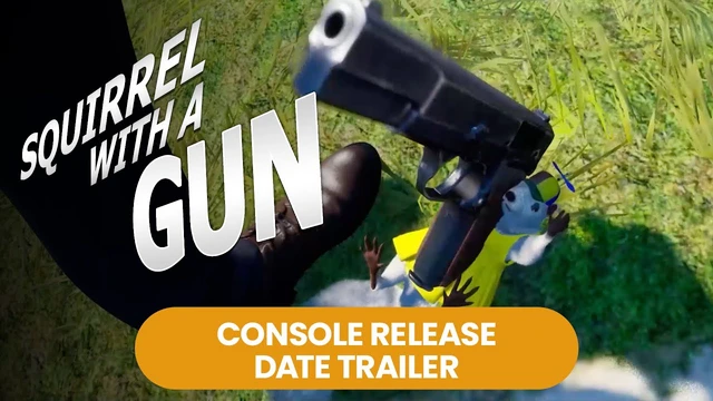 Squirrel with a Gun  Console Release Date Trailer