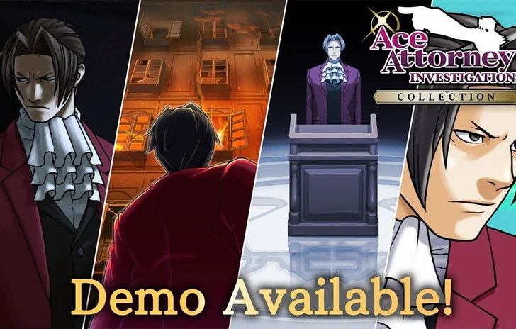 Ace Attorney Investigations Collection disponibile la demo