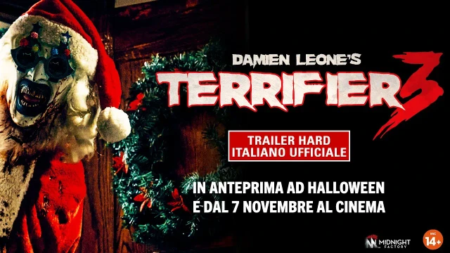 Terrifier 3  Trailer Hard core italiano