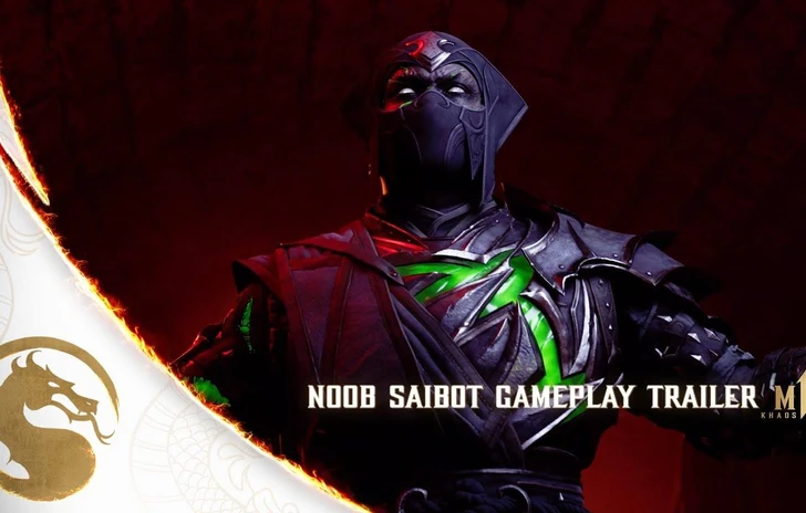 Mortal Kombat 1 Khaos Reigns  il trailer gameplay di Noob Saibot