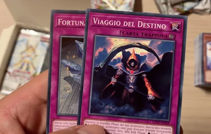 YUGIOH TCG  LUCE DELLA DISTRUZIONE 23 sbustamento