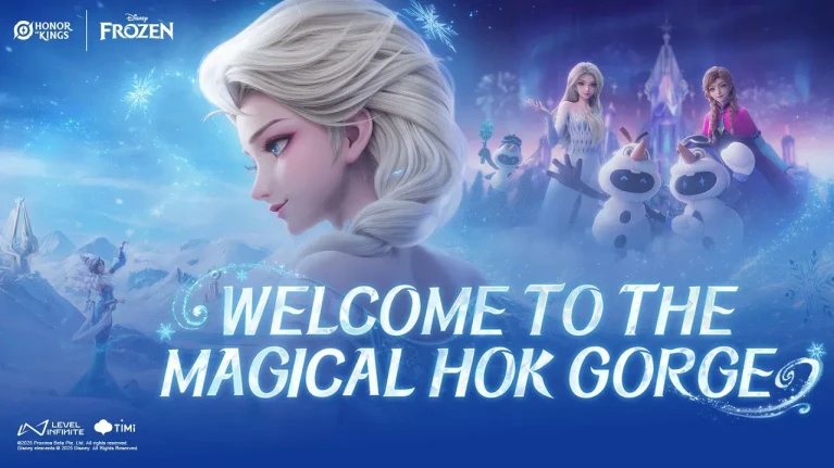 Honor of Kings x Disneys Frozen la Collaborazione parte Oggi