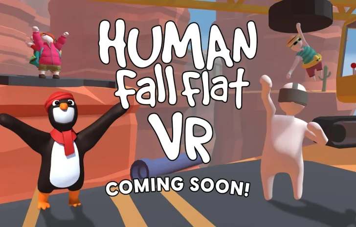 Human Fall Flat VR  Reveal Trailer