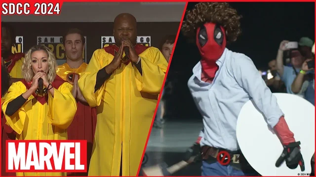 Deadpool  Wolverine  Lo spettacolo al ComicCon