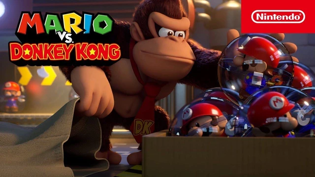 Mario vs. Donkey Kong, il trailer di lancio