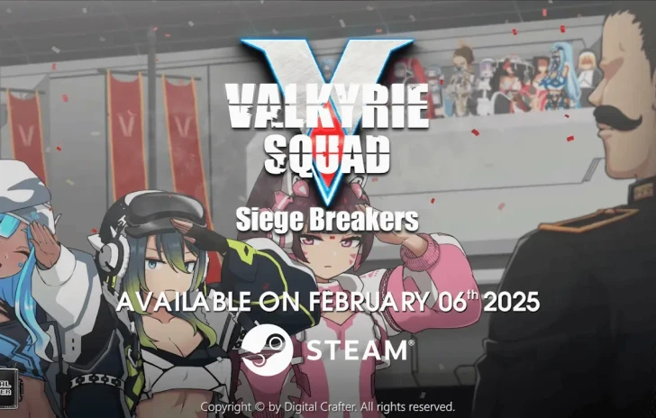 Valkyrie Squad Siege Breakers data di uscita per lo sparatutto roguelike