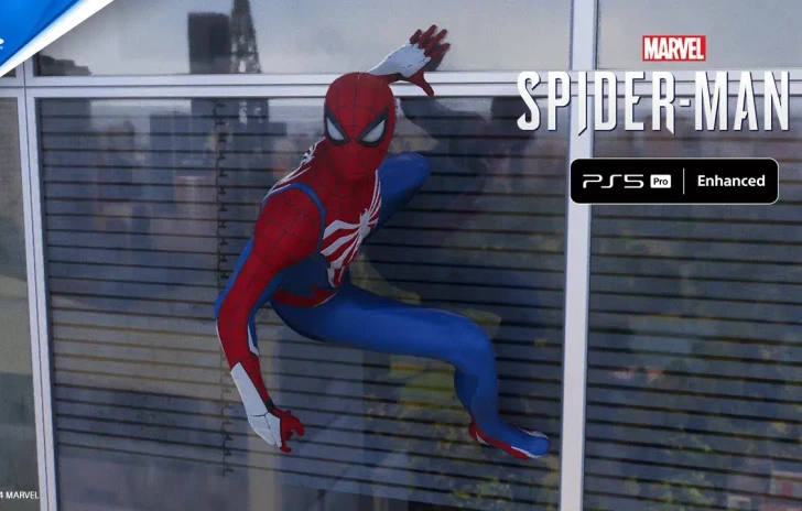 PS5 Pro Enhanced  Marvels SpiderMan 2