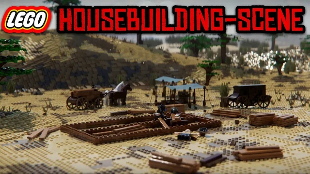 Red Dead Redemption 2: un filmato rifatto con i LEGO