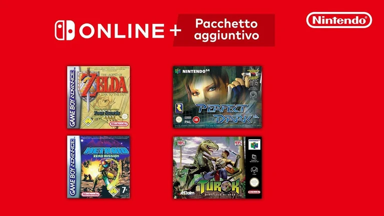 Nintendo Switch Online le novità con Zelda e Metroid