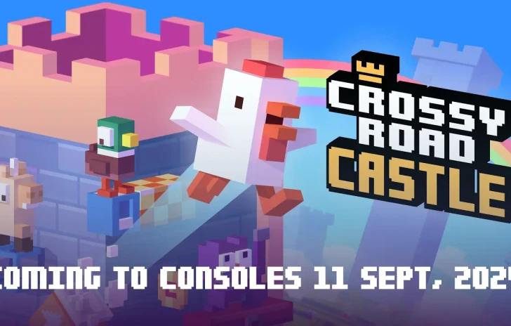 Crossy Road Castle il platform competitivo ha una data di uscita