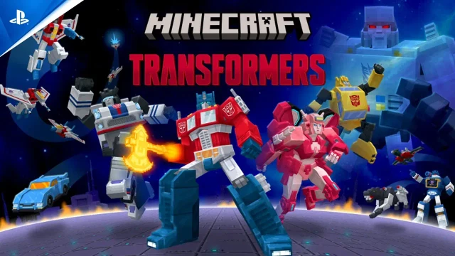 Minecraft  Transformers DLC Launch Trailer  PS4 Games