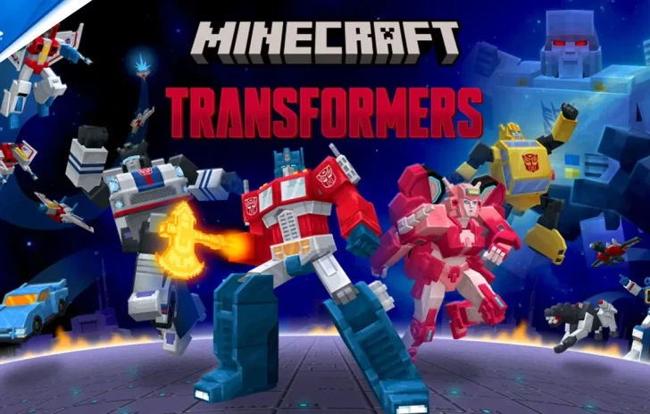 Minecraft  Transformers DLC Launch Trailer  PS4 Games