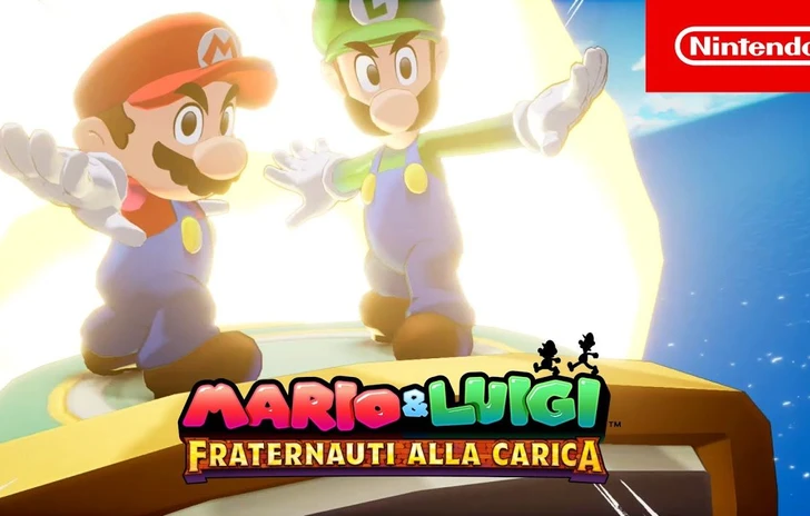 Mario  Luigi Fraternauti alla carica  Ora disponibile