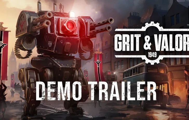 Grit and Valor  1949  Official Steam Demo Trailer