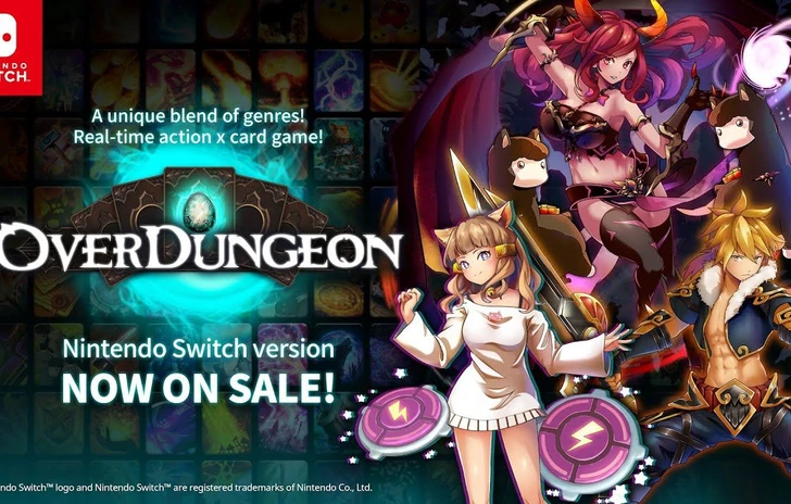 Overdungeon  Switch Release Trailer