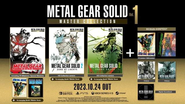 Metal Gear Solid: Master Collection Vol.1 in arrivo su PC e Console