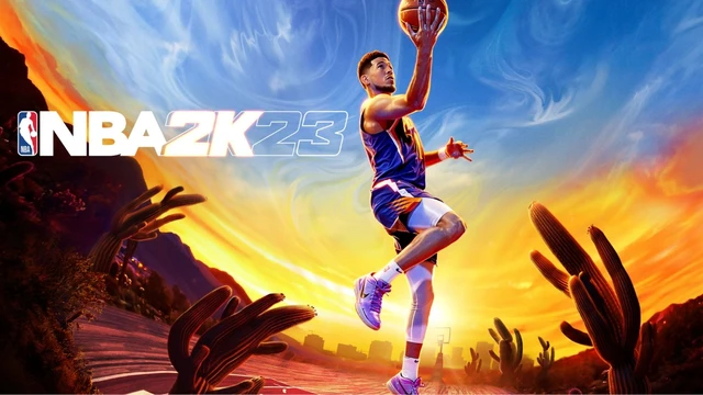 Devin Booker e il giocatore della copertina di NBA 2K23