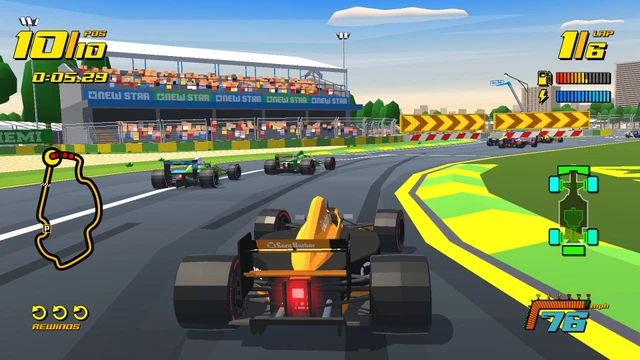 New Star GP, la Formula 1 low poly in arrivo su PC e console 