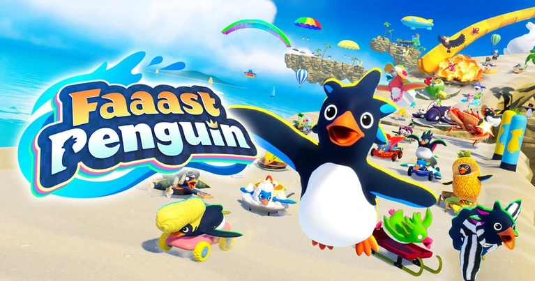 Faaast Penguin il battle royale incontra i kart e i pinguini