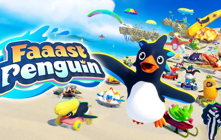 Faaast Penguin il battle royale incontra i kart e i pinguini