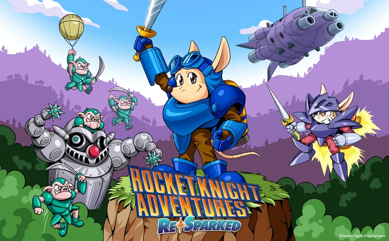 Rocket Knight Adventures ReSparked esce l11 giugno su PC e console