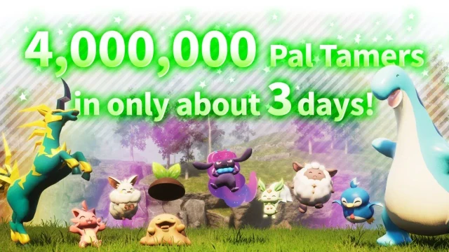 Palworld è inarrestabile, 4 milioni in 3 giorni