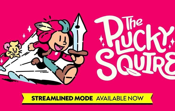 The Plucky Squire è meno guidato con lo Streamlined Mode