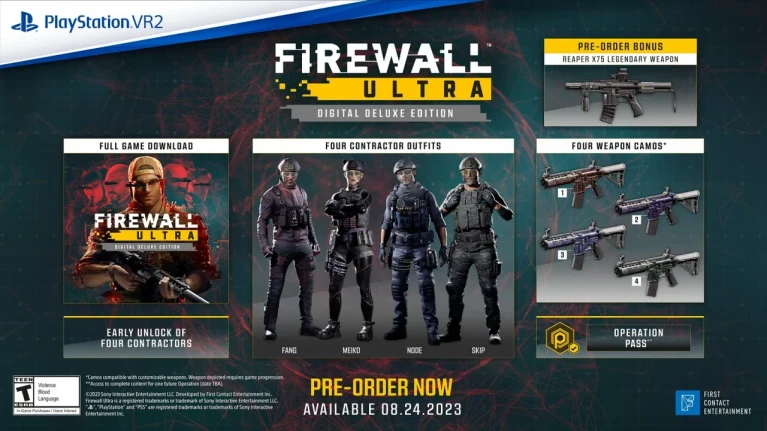 Firewall Ultra, l’esclusiva PSVR2 uscirà il 24 agosto 