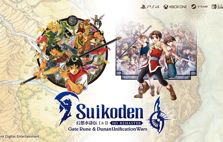 Suikoden I  II HD Remaster Konami condivide una nuova clip di gameplay