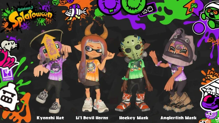 Splatoon 3 pronto per Halloween